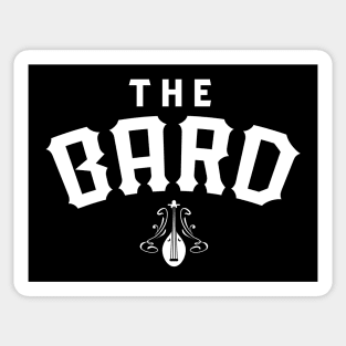 The Bard TRPG Character Class Sticker